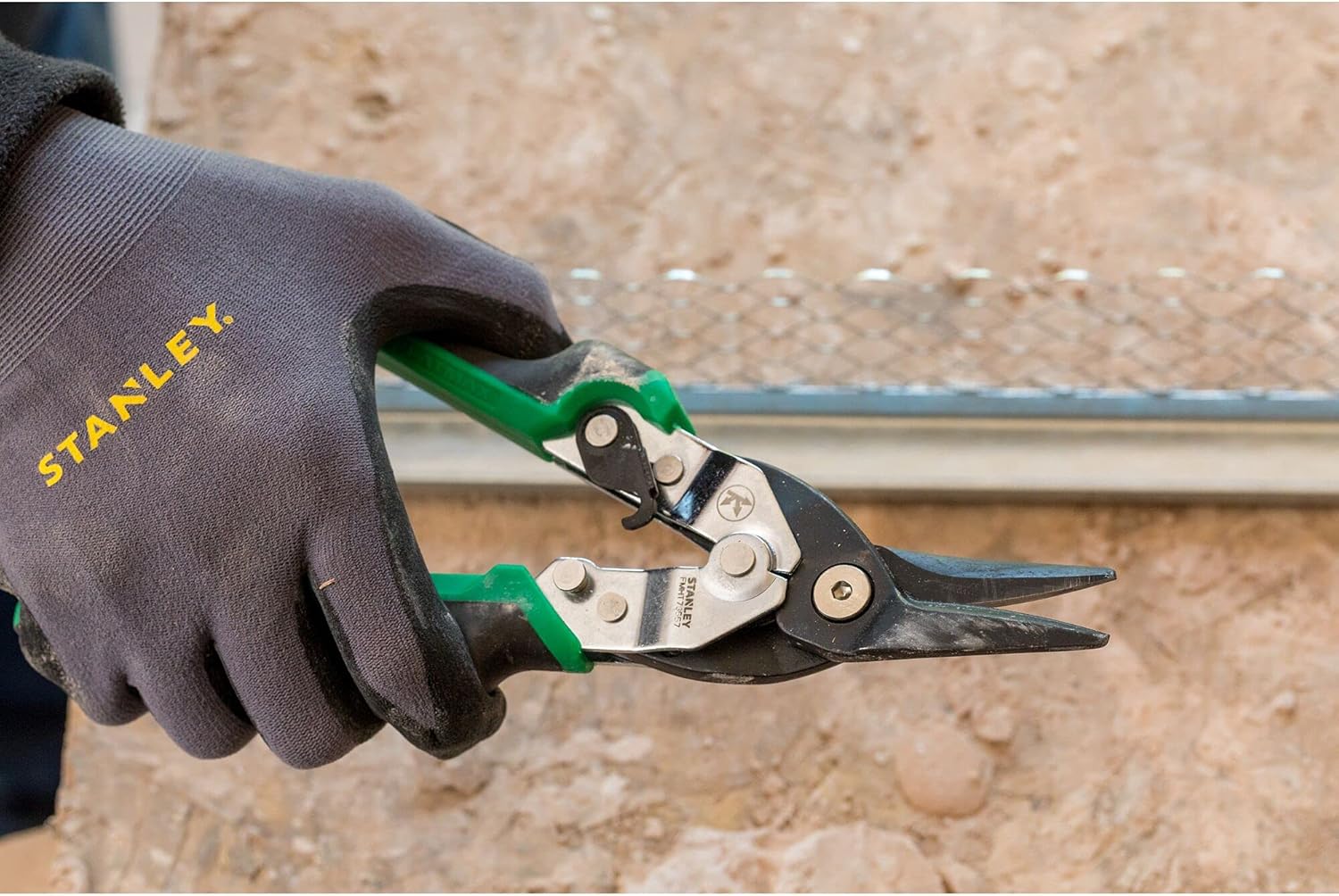 STANLEY Cesoia per Lamiera a Doppia Leva TAGLIO DESTRO