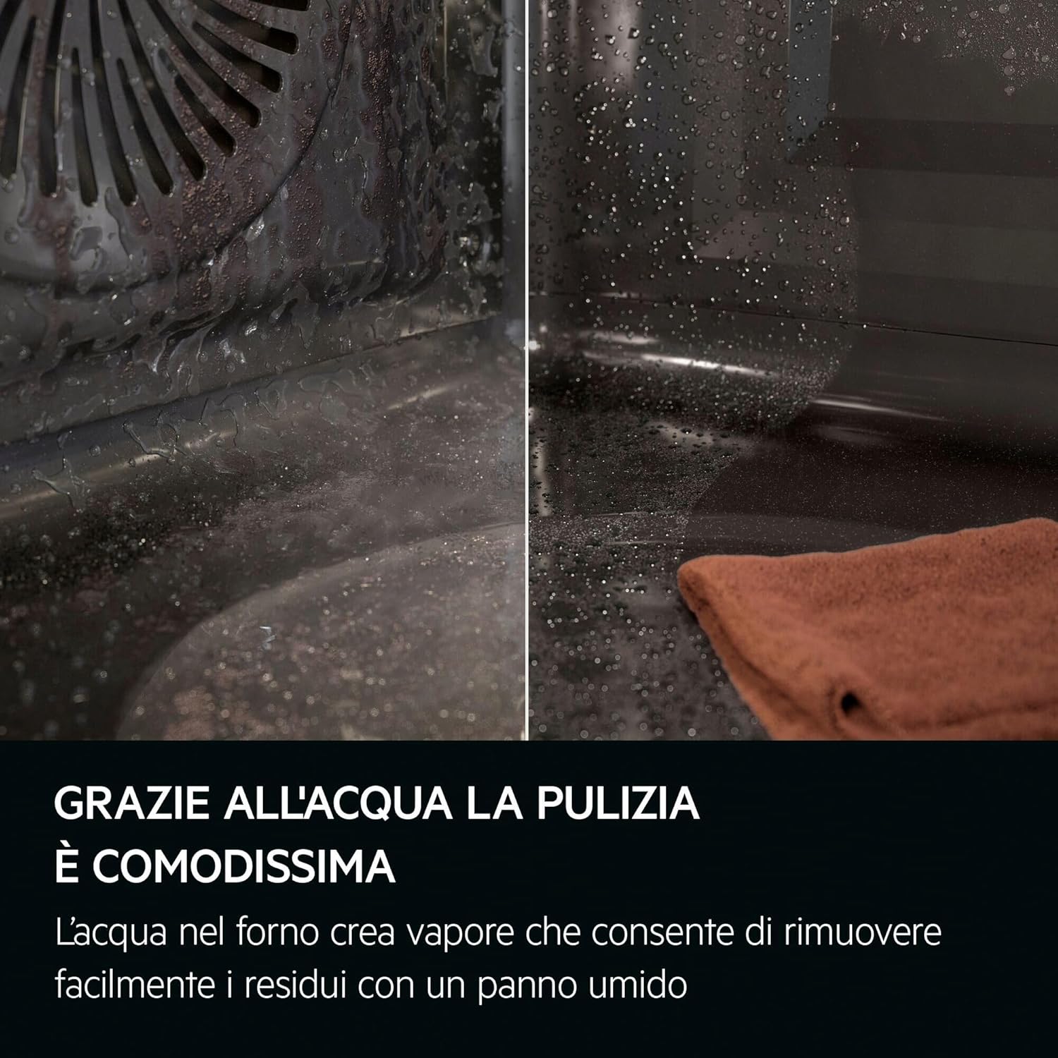 Forno Multifunzione Da Incasso AEG Serie 5000 TU5AB42SM 72L 2990W Acciaio inox