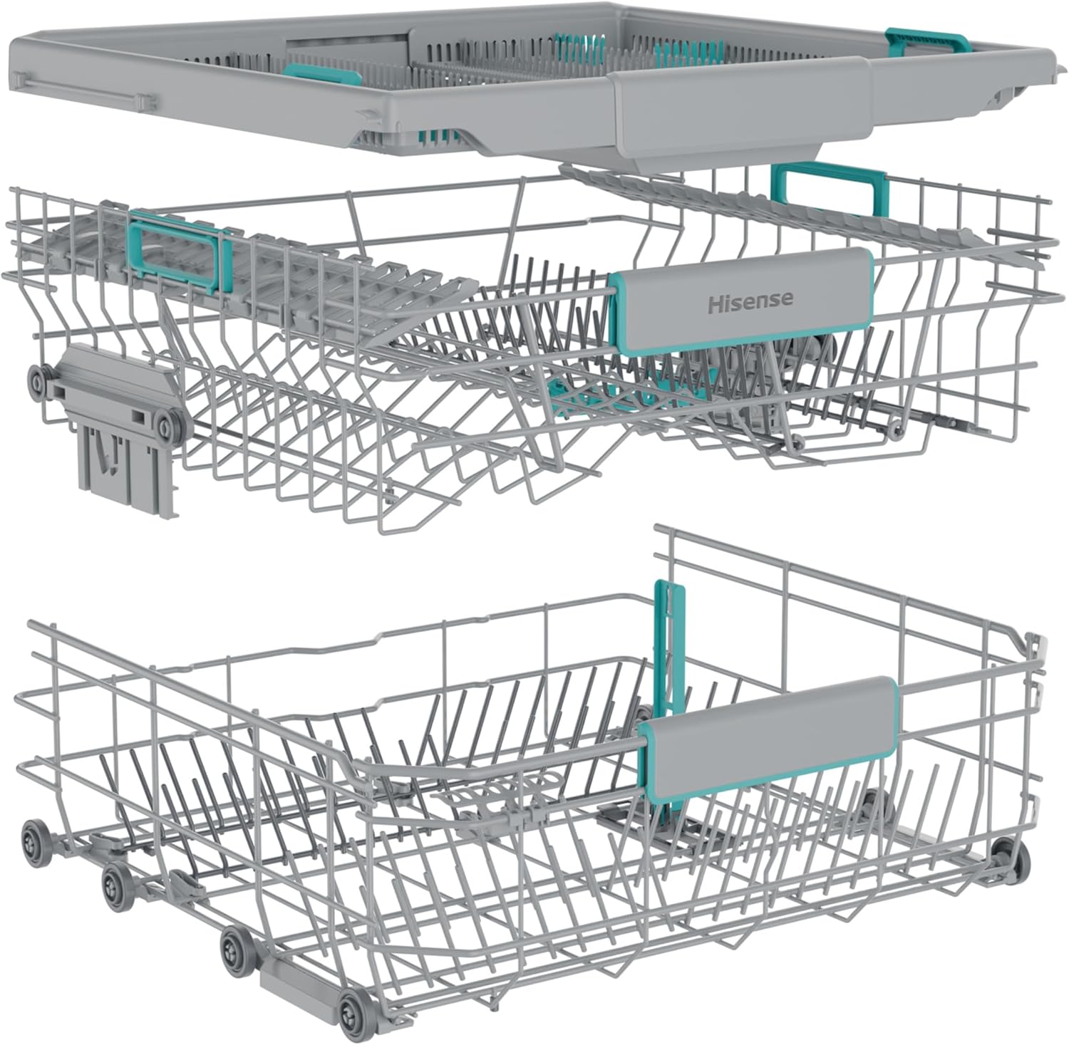 Lavastoviglie Da Incasso a Scomparsa Totale Hisense HV16A 16 coperti Classe A