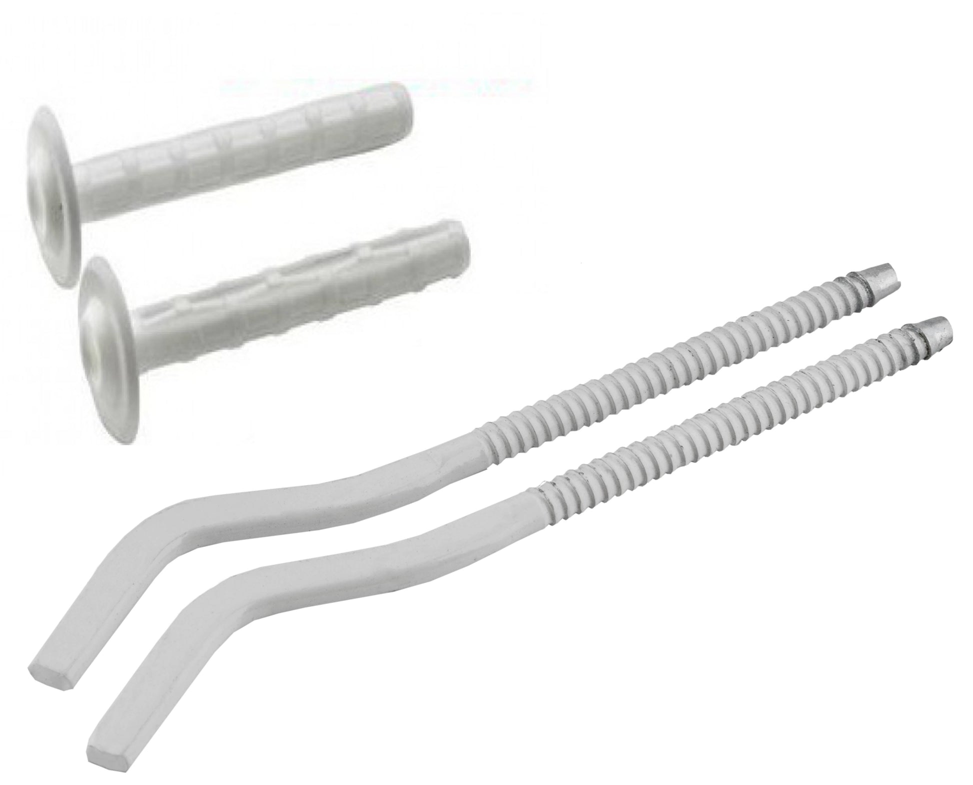 COPPIA MENSOLE PIATTE VERNICIATE PER RADIATORI IN ALLUMINIO