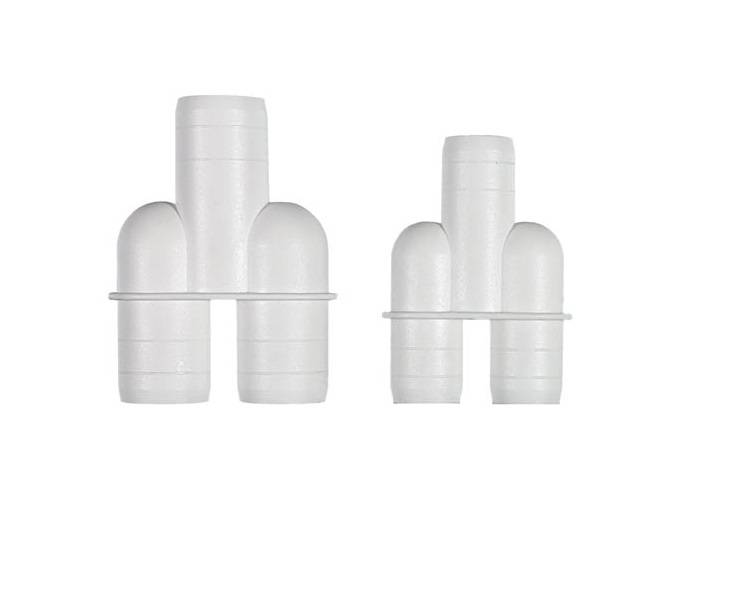 RACCORDO A 3 VIE M PER TUBO SCARICO CONDENSA SPIRALATO