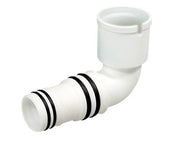 RACCORDO A GOMITO 90° PER USCITA SCARICO CONDENSA VERTICALE