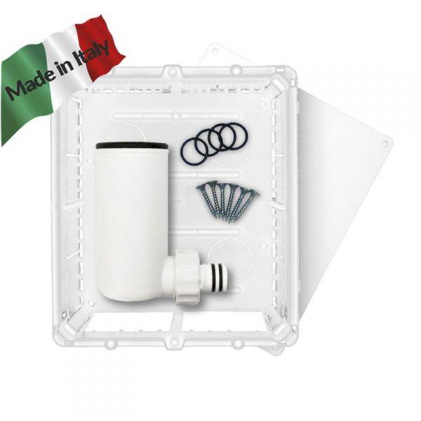 SIFONE A SECCO ISPEZIONABILE SCARICO CONDENSA MINI CON CASSETTA