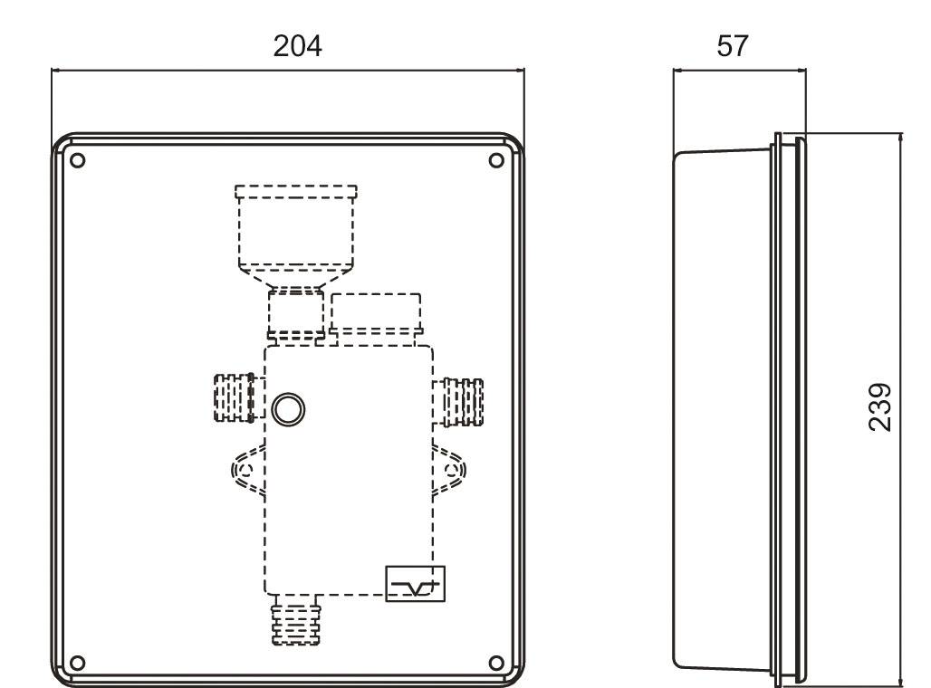 SIFONE ISPEZIONABILE SCARICO CONDENSA DOUBLE CON CASSETTA