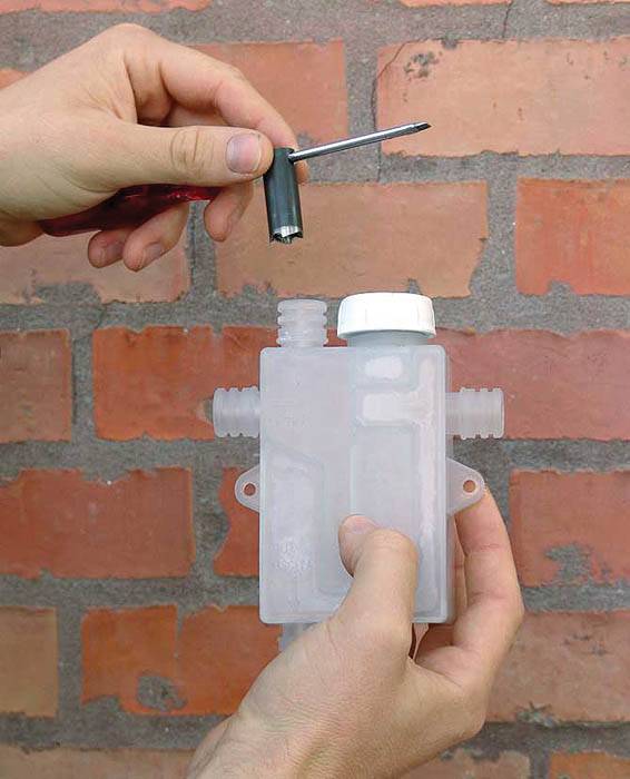 SIFONE ISPEZIONABILE SCARICO CONDENSA DOUBLE CON CASSETTA