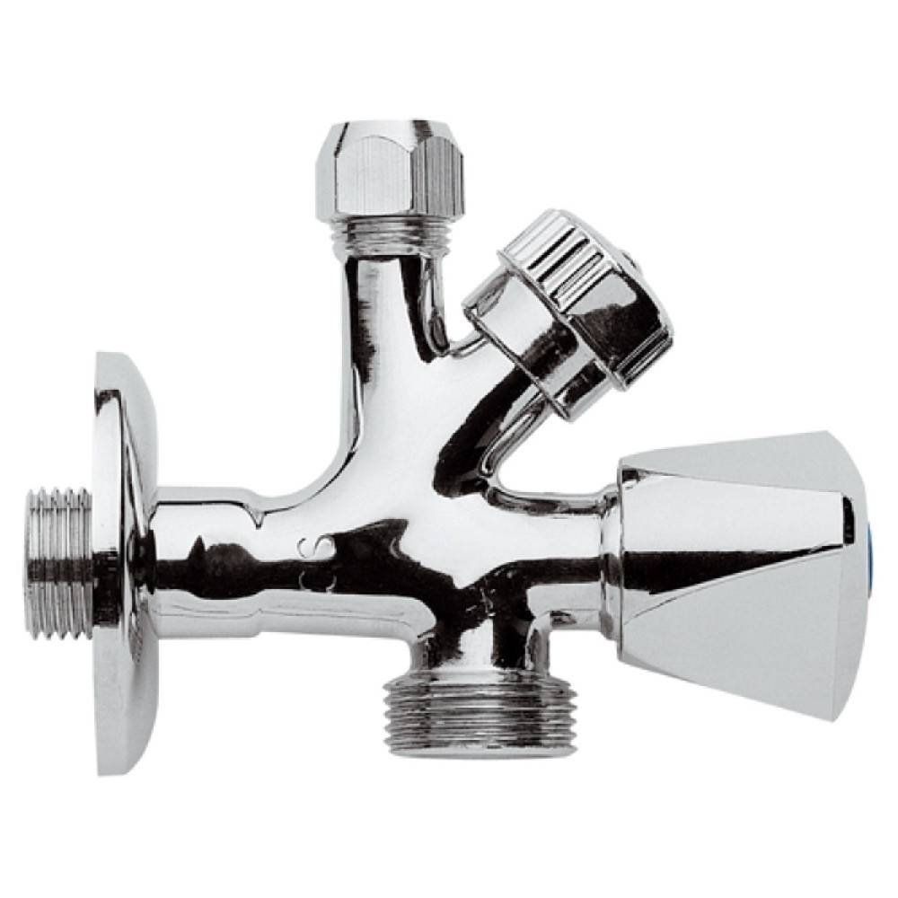 RUBINETTO SOTTOLAVABO CON ATTACCO LAVATRICE COMPLETO