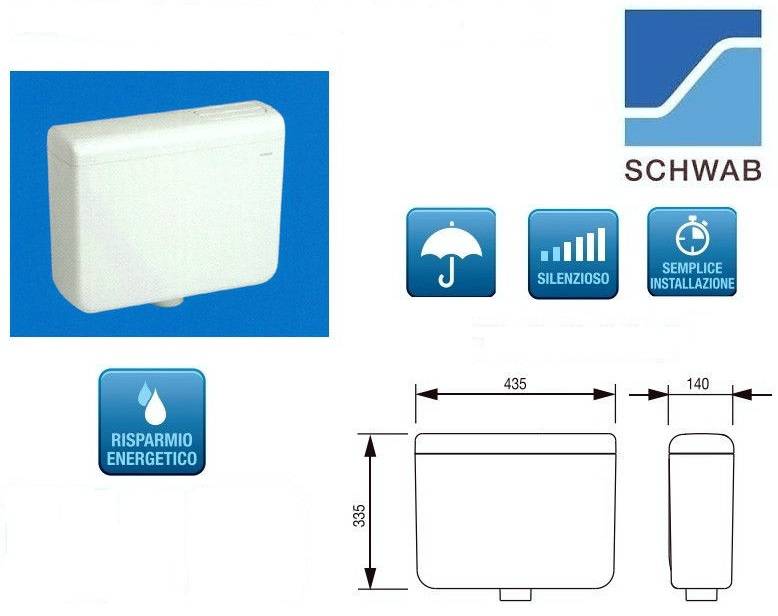 SCHWAB Cassetta esterna IRIS