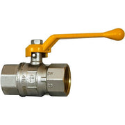 Valvola gas a sfera FF con leva in acciaio