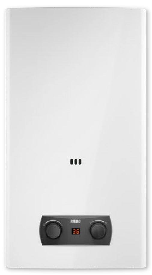 Scaldabagno a gas Riello Acquafun2 LN P 11 LT GPL Camera Aperta - Cod. 20213221