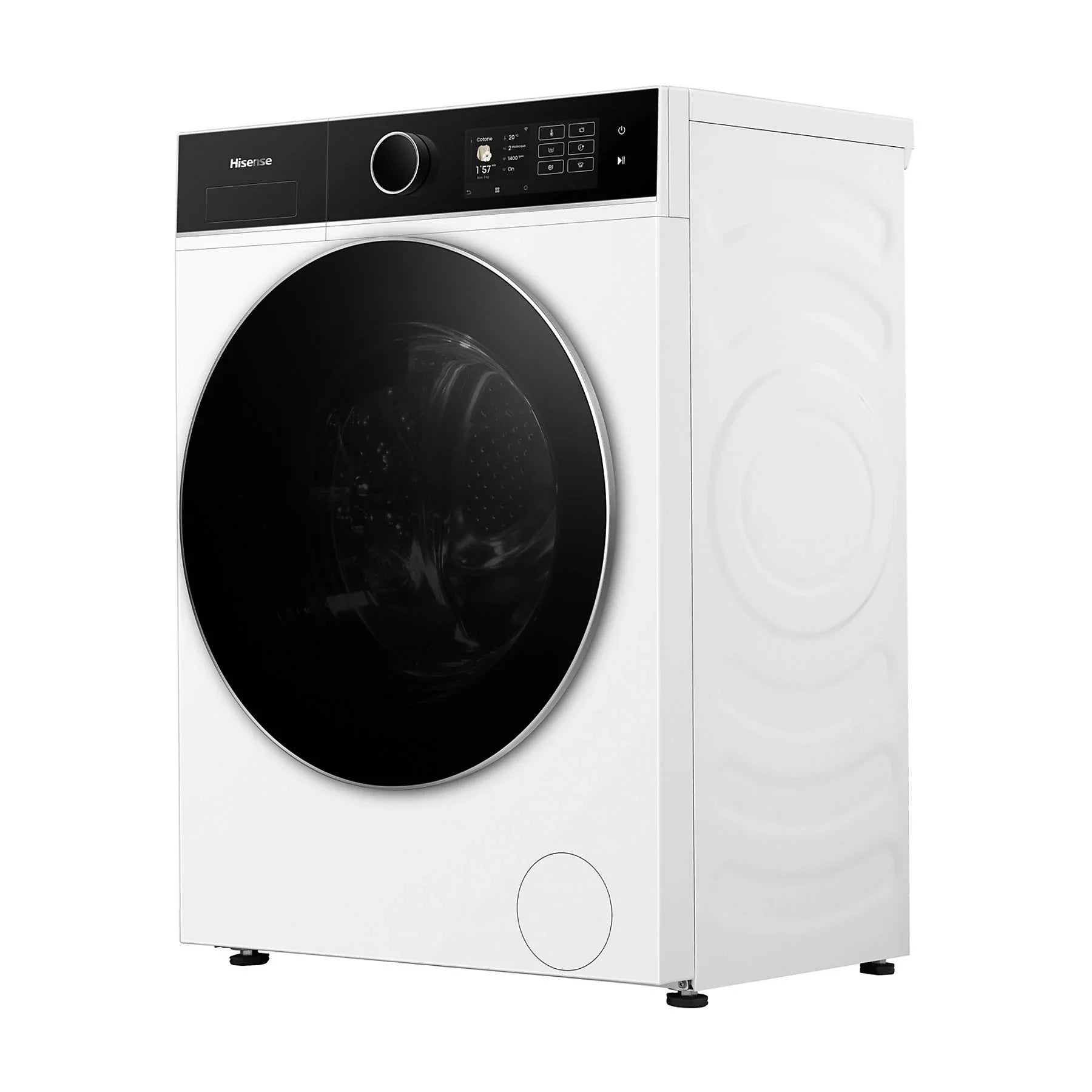 Lavatrice Libera Installazione Caricamento Frontale Hisense WF5I8043BWF 8 kg 1400 Giri/min Bianco Classe A