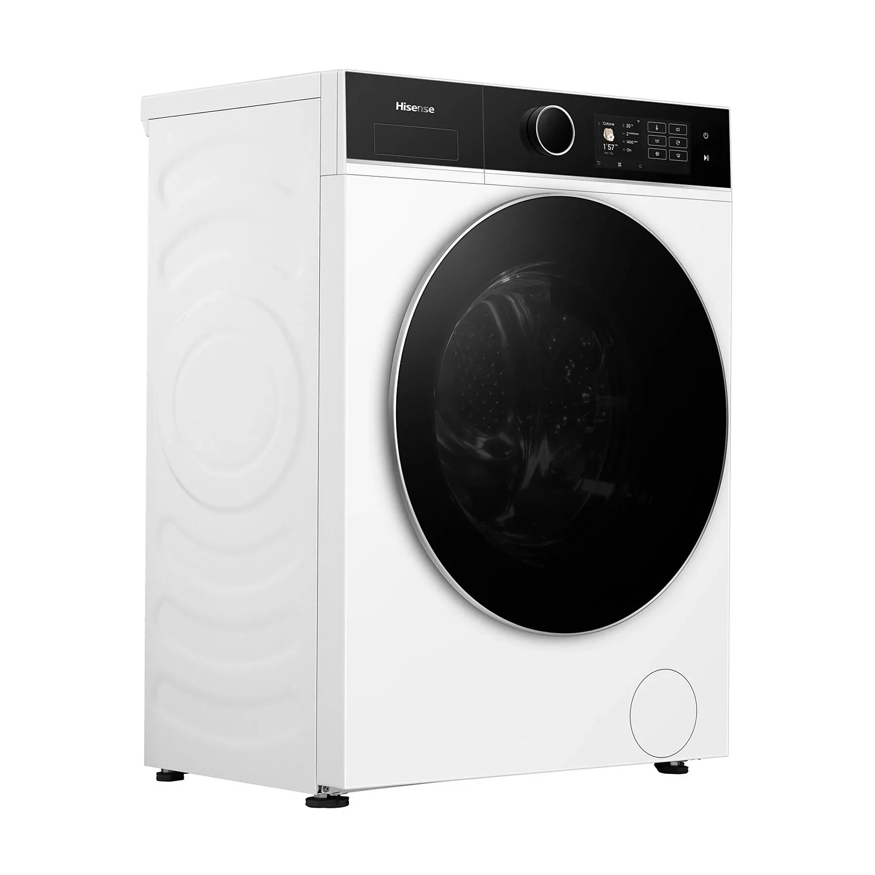 Lavatrice Libera Installazione Caricamento Frontale Hisense WF5I8043BWF 8 kg 1400 Giri/min Bianco Classe A