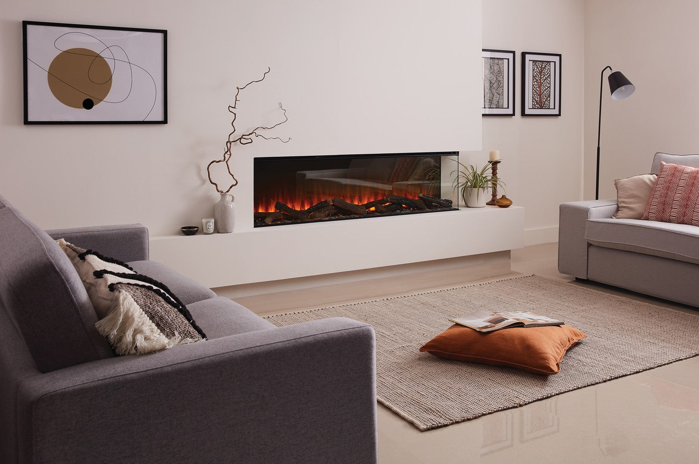 Camino Elettrico da Incasso MaisonFire Modello ALISA 160 - Dimplex - distribuito da MaisonFire con Garanzia Italia