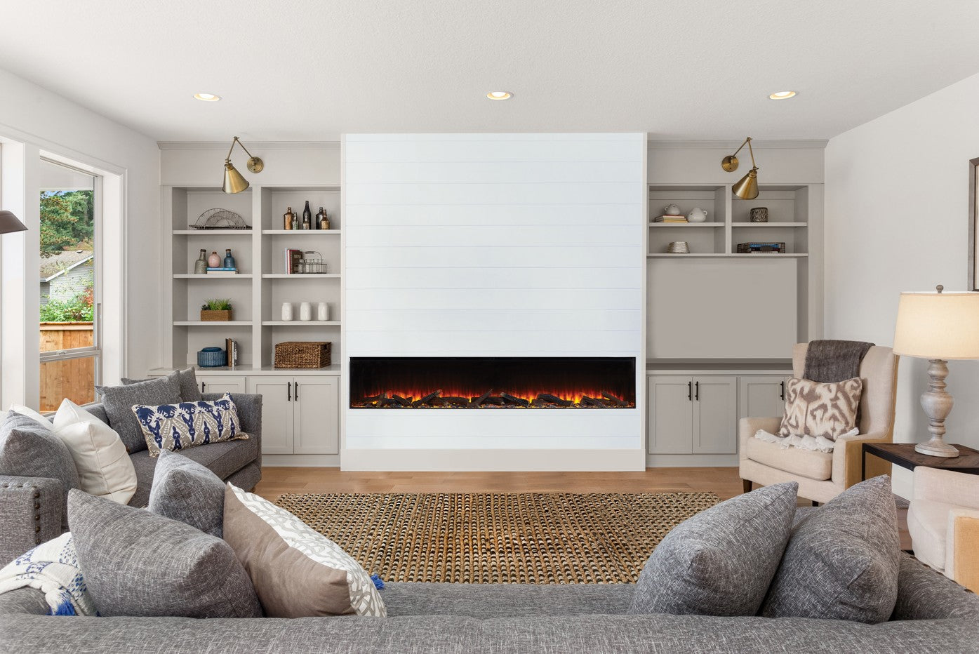 Camino Elettrico da Incasso MaisonFire Modello ALISA 240 - Dimplex - distribuito da MaisonFire con Garanzia Italia