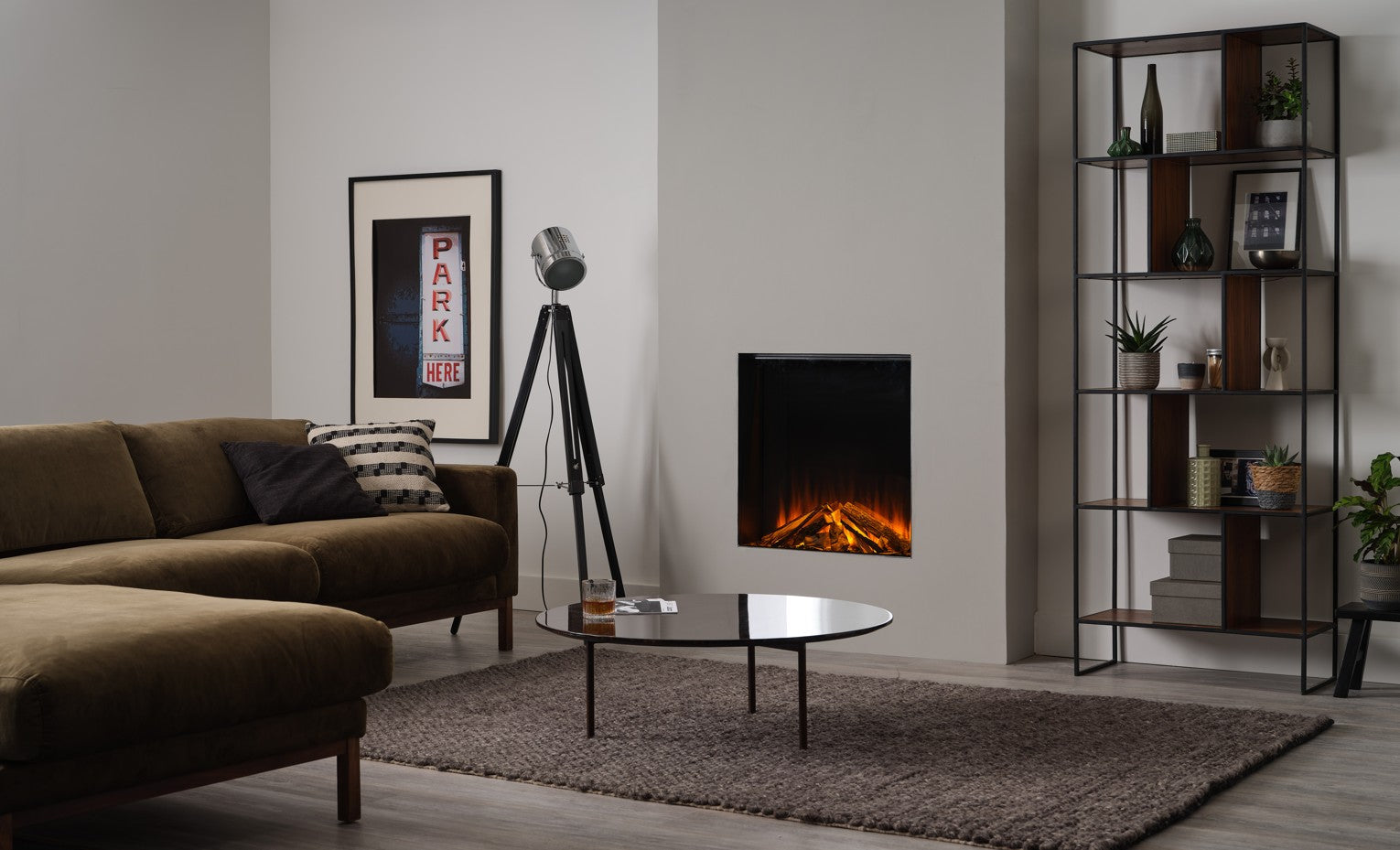 Camino Elettrico da Incasso MaisonFire Modello ALISA 65 - Dimplex - distribuito da MaisonFire con Garanzia Italia