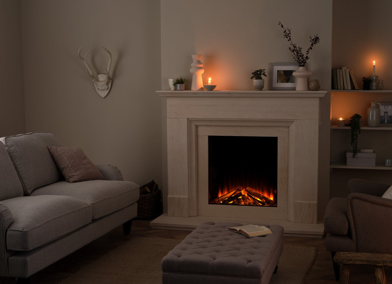 Camino Elettrico da Incasso MaisonFire Modello ALISA 65 - Dimplex - distribuito da MaisonFire con Garanzia Italia