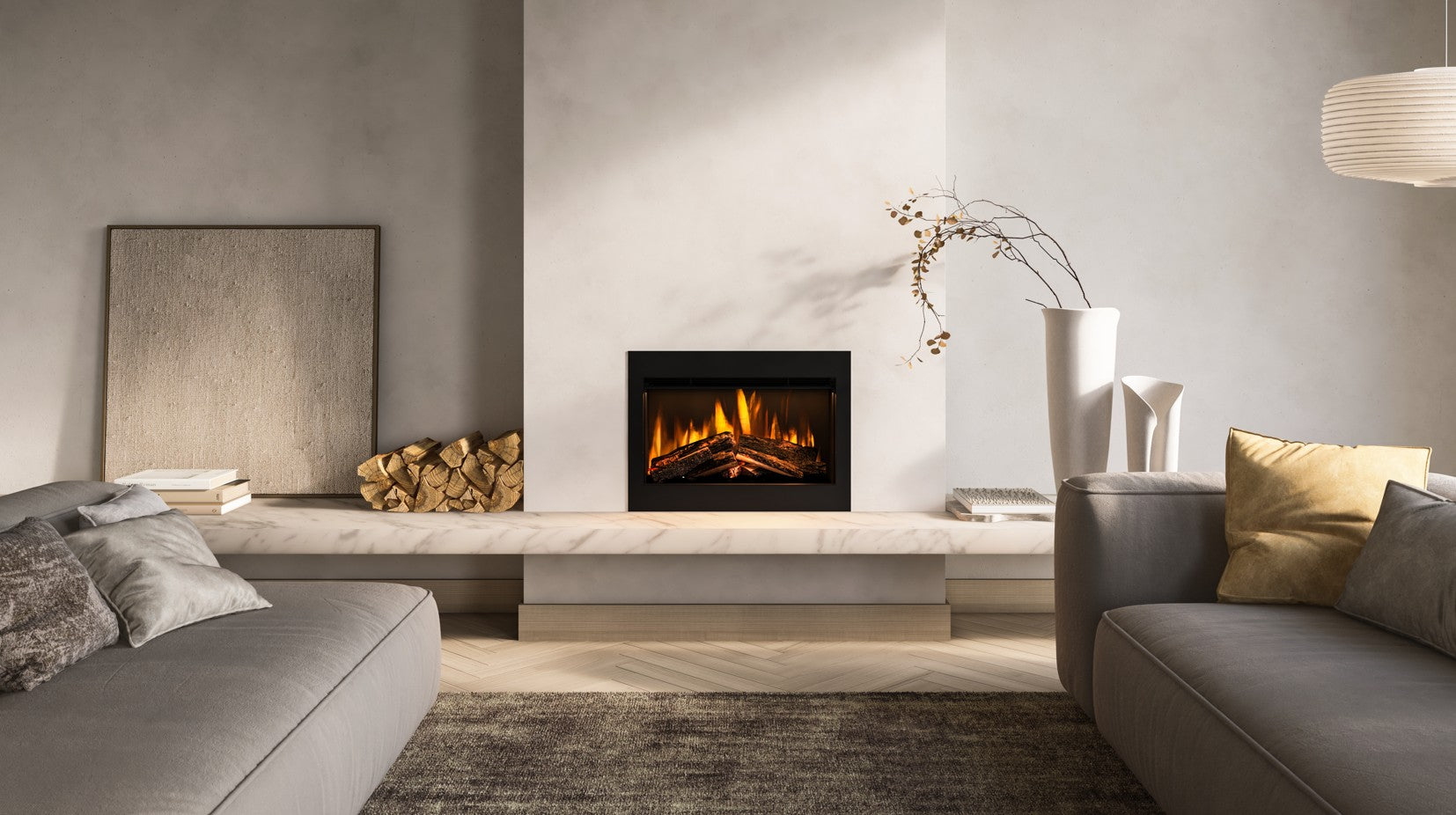Camino Elettrico da Incasso MaisonFire Modello ALISA MINI - Dimplex - distribuito da MaisonFire con Garanzia Italia
