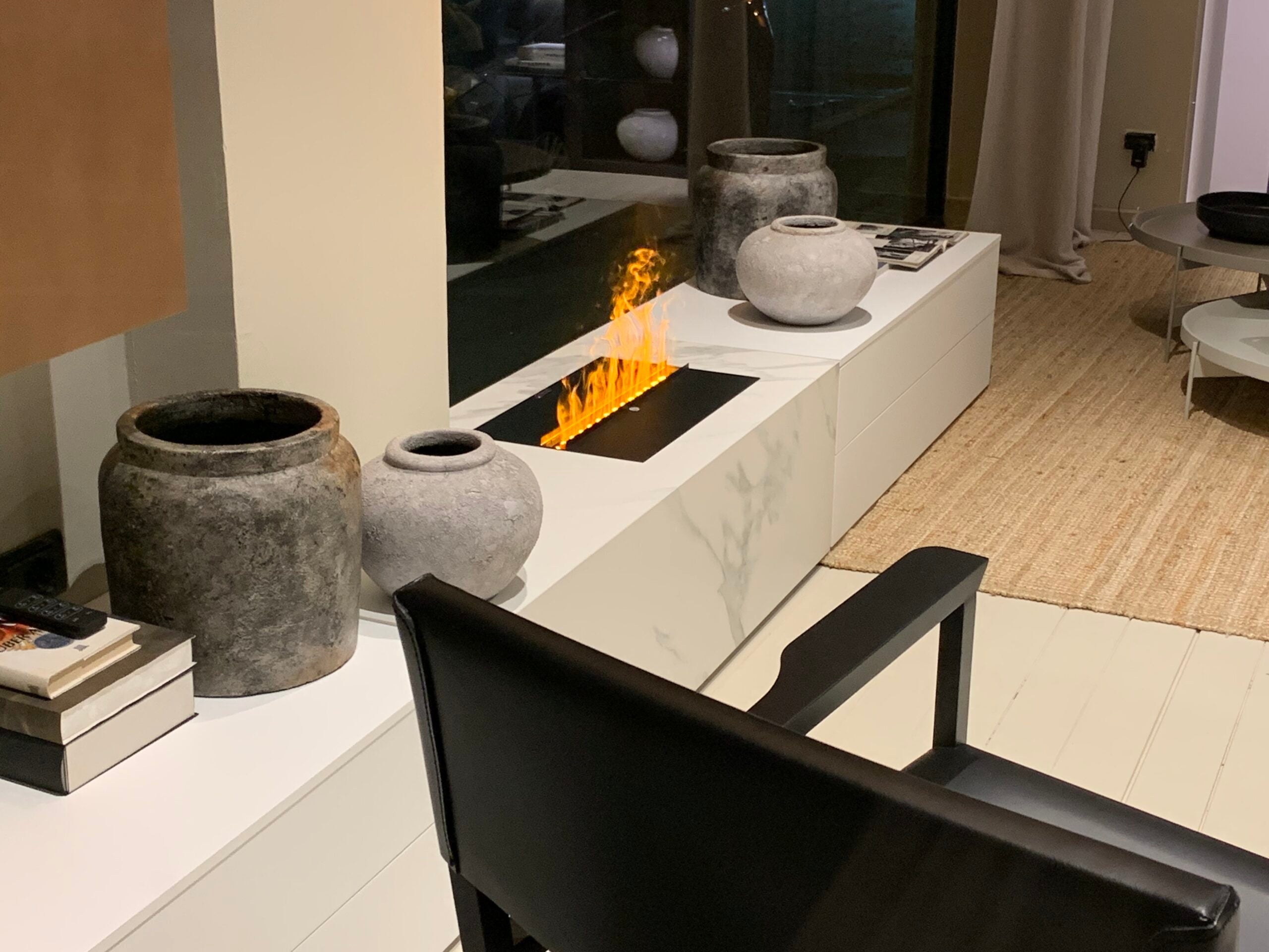 Camino Elettrico ad Acqua MaisonFire Modello BRACE 50 Multicolore (Idraulico) - Dimplex - distribuito da MaisonFire con Garanzia Italia