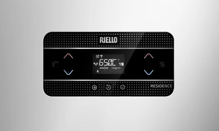 Caldaia a Condensazione Riello Residence HM 30 IS Cod. 20205321 Solo Riscaldamento 30 kW Metano/GPL  - Completa di Kit Fumi