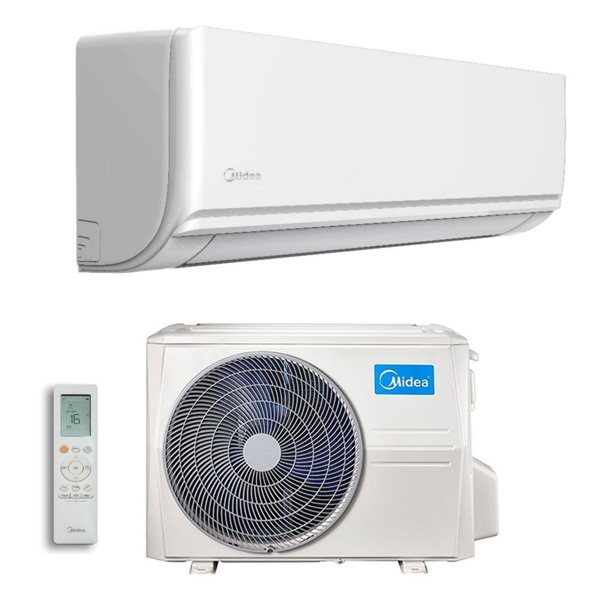Condizionatore Climatizzatore Midea Inverter Serie Exclusive R-32 18000 BTU MSAGWCU-18HRDN8 Wi-Fi Optional