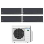 Condizionatore Climatizzatore Panasonic Quadri Split Inverter Etherea Grigio Grafite R-32 9000+9000+9000+12000 con CU-4Z68TBE Wi-Fi Integrato