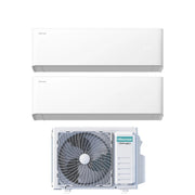 Condizionatore Climatizzatore Hisense Dual Split Inverter R-32 UNI HB 9000+12000 BTU 2AMW52U4RXC WiFi Integrato 9+12