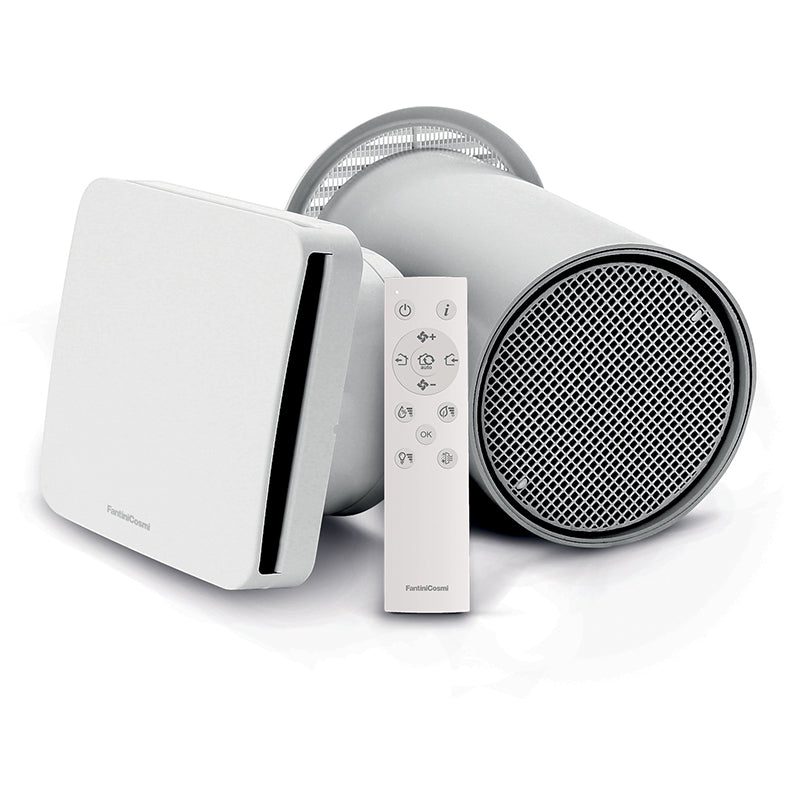 Recuperatore di Calore ECOCOMFORT PLUS 100 ad Altissima Efficienza Dotato di Comando (MASTER)