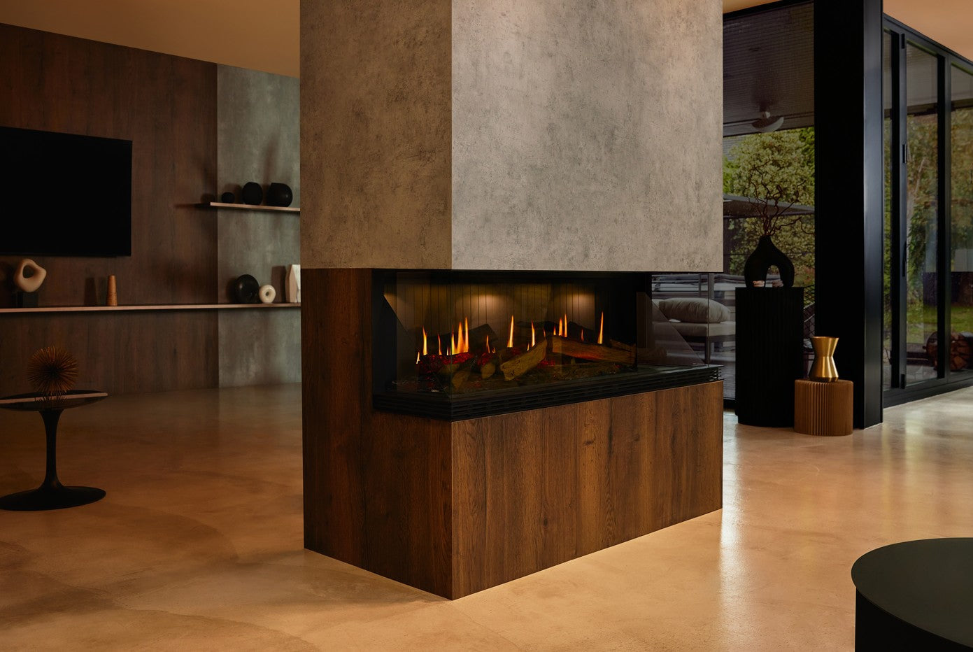 Camino Elettrico ad Alta Definizione MaisonFire Modello ENCANTO 130 - Dimplex - distribuito da MaisonFire con Garanzia Italia