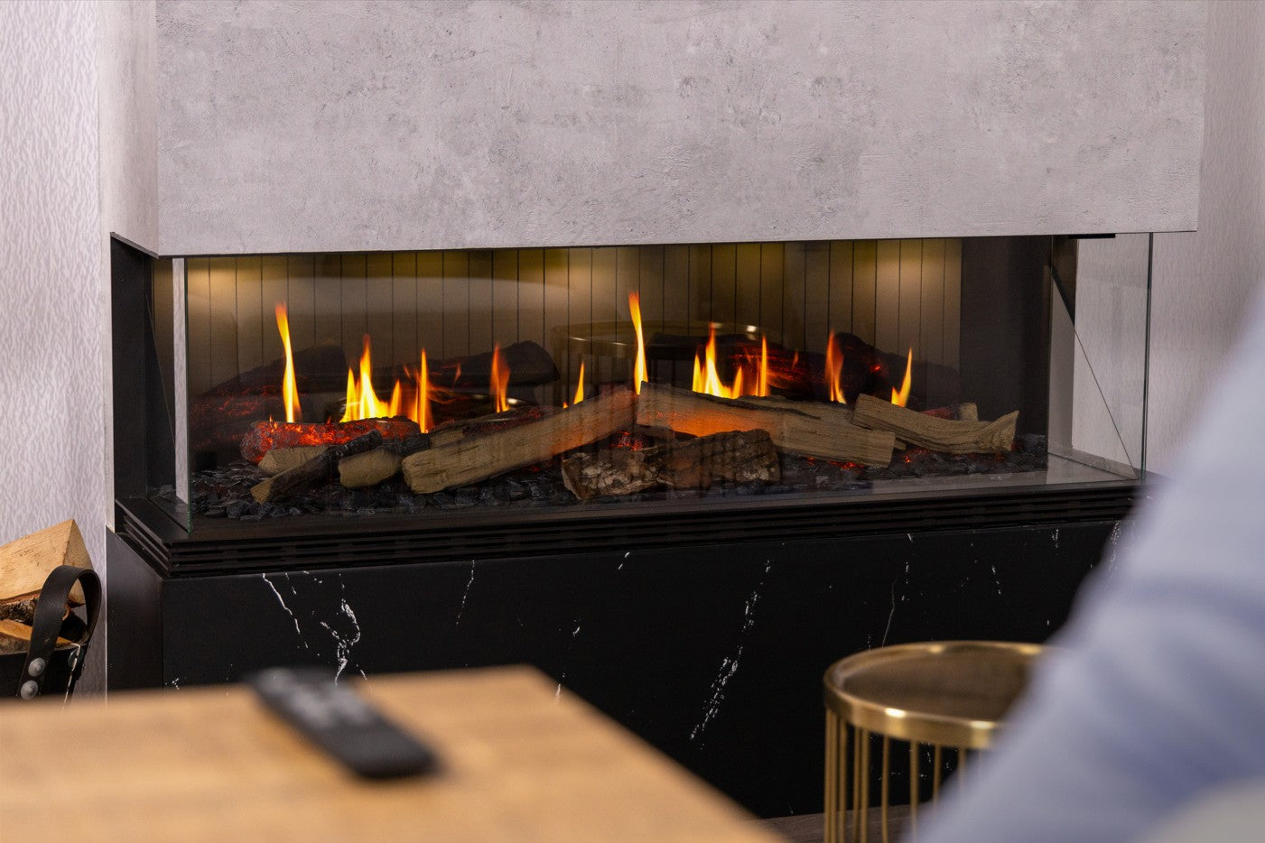 Camino Elettrico ad Alta Definizione MaisonFire Modello ENCANTO 130 - Dimplex - distribuito da MaisonFire con Garanzia Italia