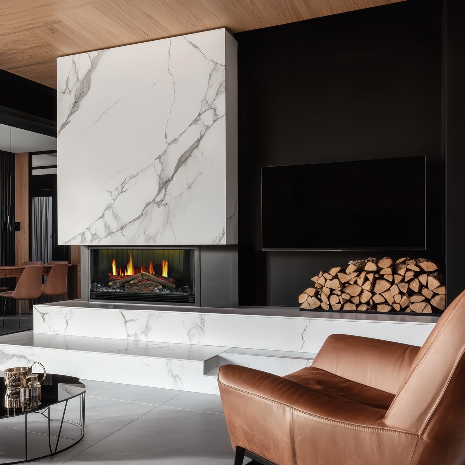 Camino Elettrico ad Alta Definizione MaisonFire Modello ENCANTO 70 - Dimplex - distribuito da MaisonFire con Garanzia Italia