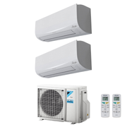 Condizionatore Climatizzatore Daikin Dual Split Inverter Serie Siesta R-32 9000+9000 BTU Con 2AMXF40A Wi-Fi Integrato