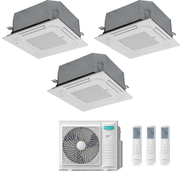 Condizionatore Climatizzatore Hisense Trial Split Inverter a Cassetta 18000+18000+18000 Con 5AMW105U4RQC Wi-Fi Optional - Comando Incluso
