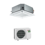 Condizionatore Climatizzatore Mitsubishi Electric Cassetta A 4 Vie R-32 60X60 12000 BTU SLZ-M35FA Wi-Fi Optional