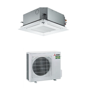 Condizionatore Climatizzatore Mitsubishi Electric Cassetta A 4 Vie R-32 60X60 18000 BTU SLZ-M50FA Wi-Fi Optional