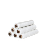 Film Estensibile Manuale Con Spessore 23MY e Peso 2,4 Kg BIANCO (Confezione da 6 pz.)