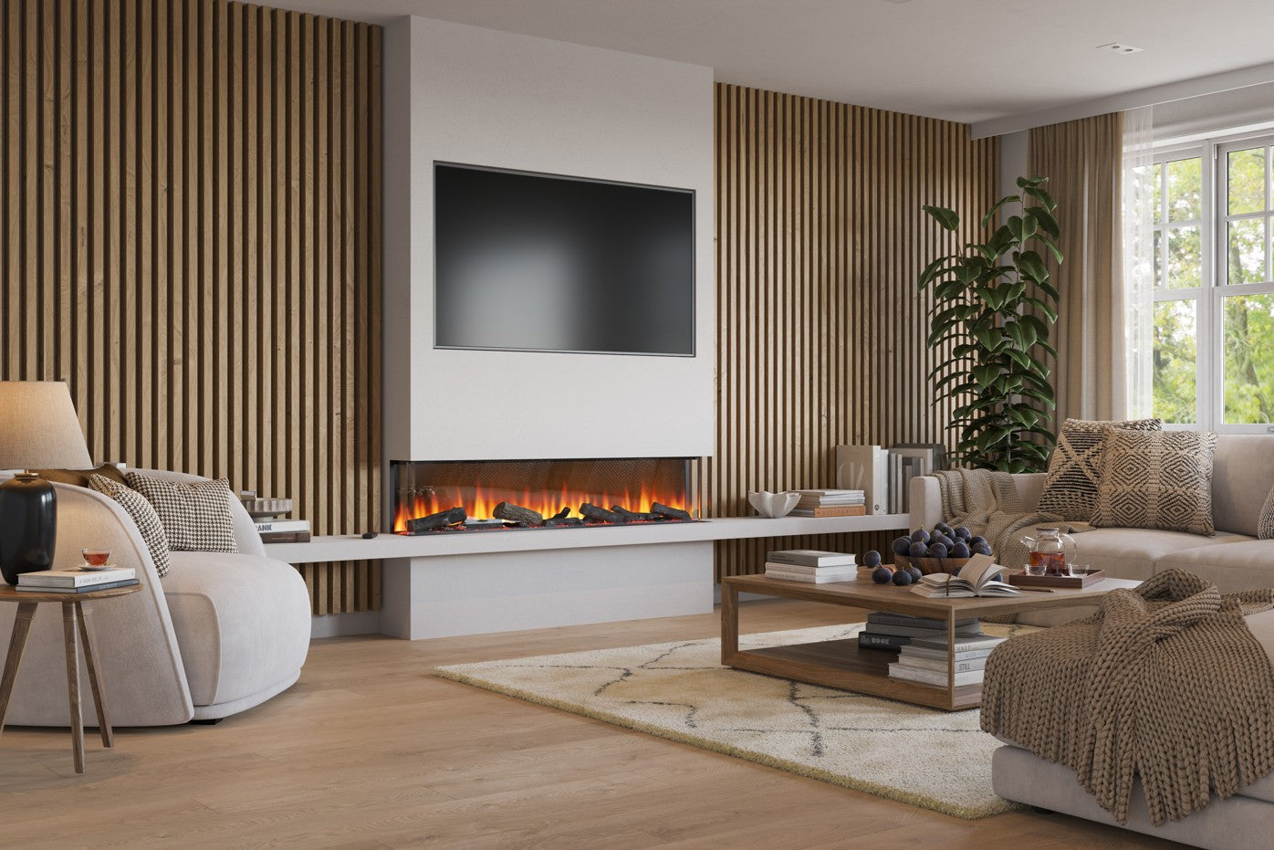 Camino Elettrico da Incasso MaisonFire Modello GALATTI 150 - Dimplex - distribuito da MaisonFire con Garanzia Italia