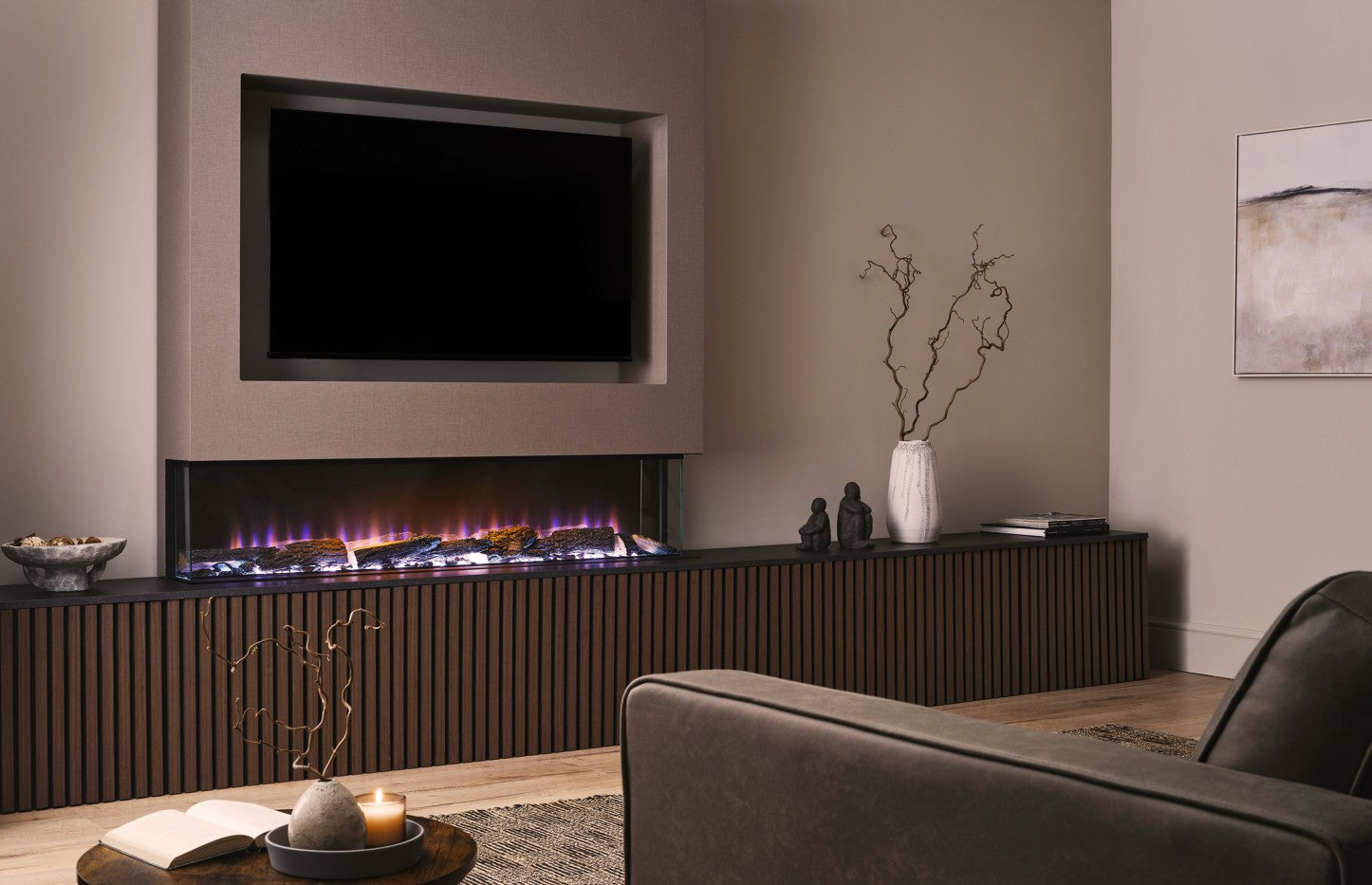 Camino Elettrico da Incasso MaisonFire Modello GALATTI 150 - Dimplex - distribuito da MaisonFire con Garanzia Italia