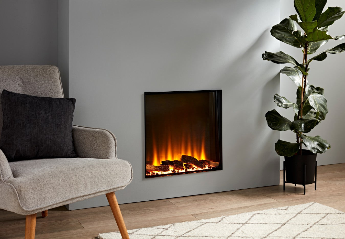 Camino Elettrico da Incasso MaisonFire Modello GALATTI 55 - Dimplex - distribuito da MaisonFire con Garanzia Italia