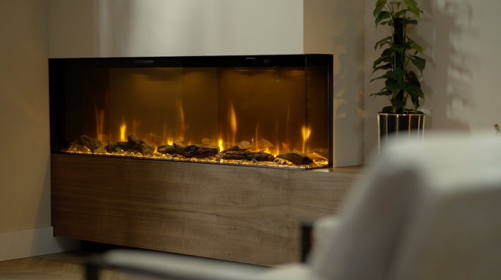 Camino Elettrico da Incasso MaisonFire Modello IGNITE BOLD 60 (157 cm ) - Dimplex - distribuito da MaisonFire con Garanzia Italia