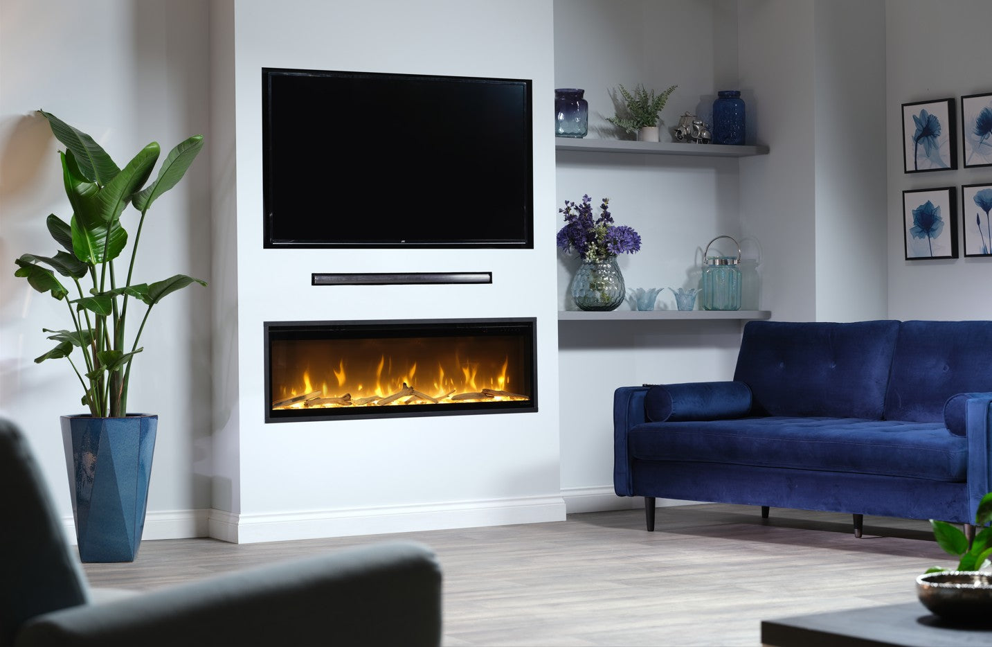Camino Elettrico da Incasso MaisonFire Modello IGNITE EVOLVE 60 (153 cm) - Dimplex - distribuito da MaisonFire con Garanzia Italia