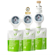 Acqua Brevetti MiniDUE Pompa Dosatrice Volumetrica Con Sacca per ACQUASIL 2/15® - Attacchi  1/2" F Dima Girevole - Cod. PM107