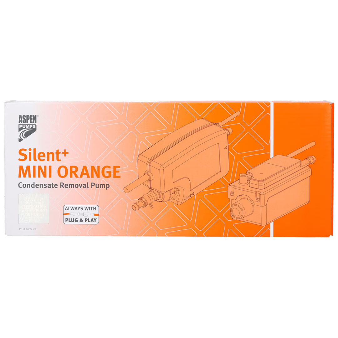 ASPEN Pompa Per Rimozione Condensa Modello Silent+ Mini Orange - Cod. FP3430