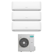 Condizionatore Climatizzatore Hisense Trial Split Inverter R-32 Hi-Comfort 12000+18000+18000 con 5AMW125U4RTA WiFi Integrato