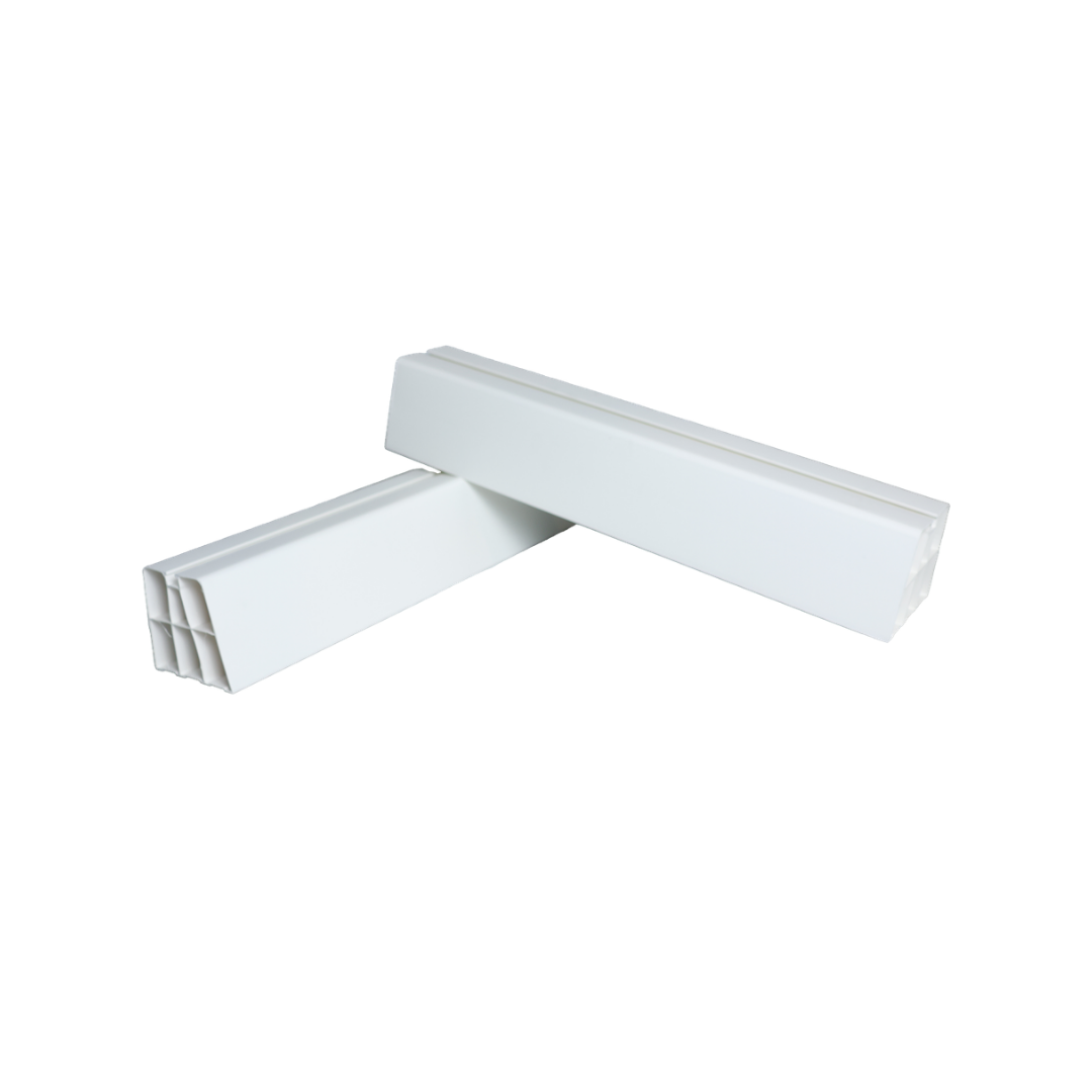VECAMCO Coppia Basi a Pavimento in PVC 80x90 L450 - Cod. 9898-031-08