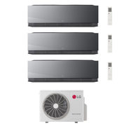 Condizionatore Climatizzatore LG Trial Split Inverter R-32 ARTCOOL Mirror Al Air 9000+9000+12000 BTU Wi-Fi Integrato Con MU3R21 9+9+12