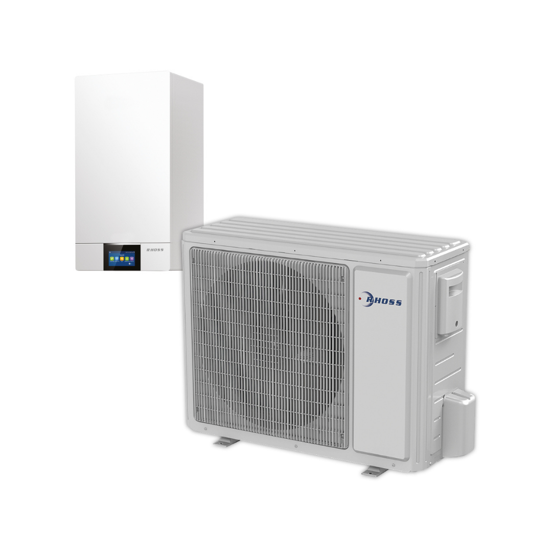 Pompa di Calore Aria/Acqua a Due Sezioni Inverter Rhoss Electa-Ecos-B 4 kW MHAITI 104 + IUB 06 R-32 A+++