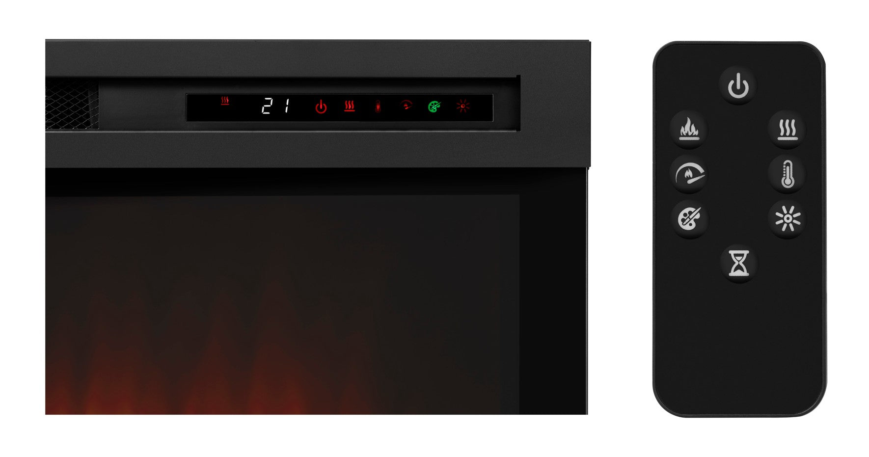 Camino Elettrico da Incasso MaisonFire Modello INFIRE 66 - Dimplex - distribuito da MaisonFire con Garanzia Italia