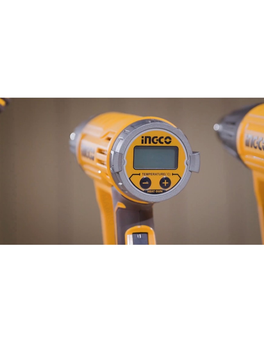INGCO Termosoffiatore Pro 2000 W C/3 Con Display LCD