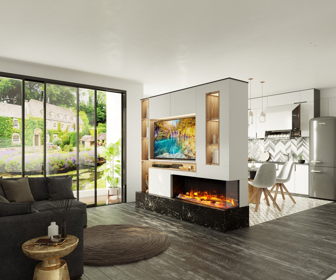 Camino Elettrico da Incasso MaisonFire Modello LEPIAKI 125 - Dimplex - distribuito da MaisonFire con Garanzia Italia