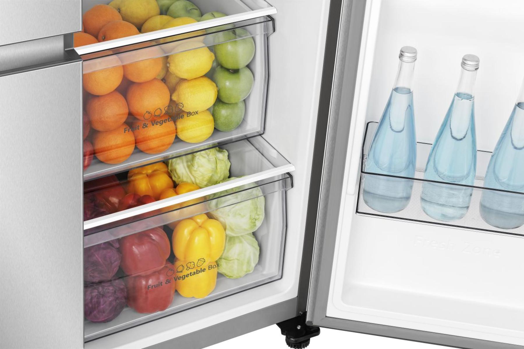 Frigorifero Side-by-Side Libera Installazione Hisense RS840N4WCE 649L Classe E Acciaio Inox