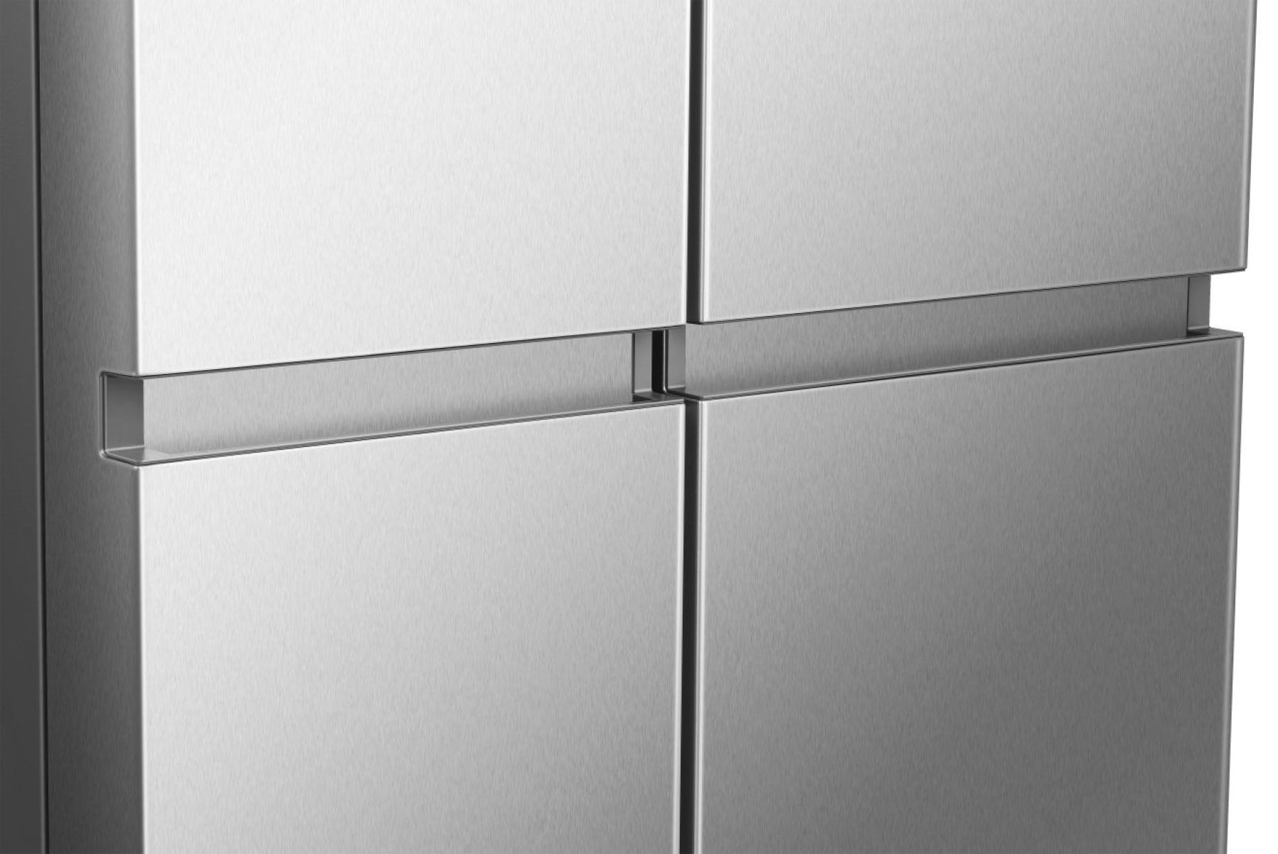 Frigorifero Side-by-Side Libera Installazione Hisense RS840N4WCE 649L Classe E Acciaio Inox